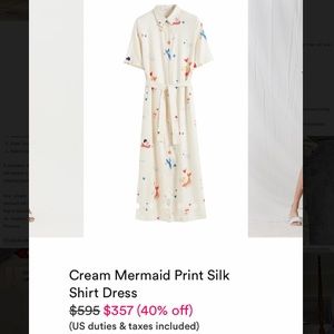 Chinti & Parker Mermaid Shirtdress